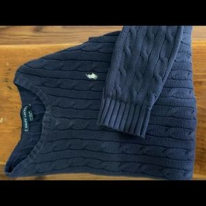 Ralph Lauren navy blue crew neck